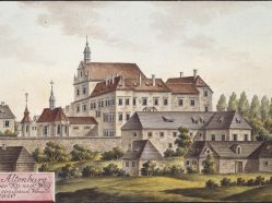 Zámek Staré Hrady v roce 1820