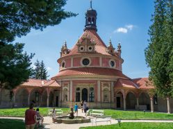 Hudební pavilon Rondel na zámku Jindřichův Hradec