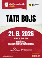 Hudba na vinicích: Tata Bojs – Vinné sklepy Kutná Hora