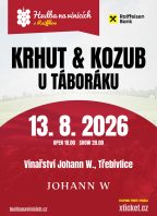 Hudba na vinicích: Krhut & Kozub – Vinařství JOHANN W