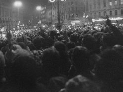 Brněnské náměstí Svobody 20.11.1989