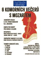6 večerů s Mozartem – hud. festival „Poklady klasické hudby”