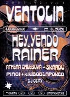 ZOBEJ ŽIVOT FEST: VENTOLIN, HEY YENDO & RAINER a další…