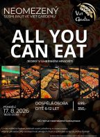 All you can eat 17.8.2026