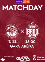 11.kolo MAXA NBL BK GAPA Hradec Králové x PUMPA Basket Brno